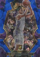 2022 Panini Select #197 Keegan Murray Blue Cracked Ice Basketball Card