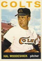 1964 Topps #370 Hal Woodeshick Baseball Card