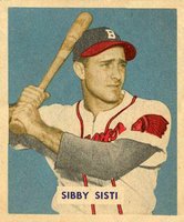 1949 Bowman #201 Sibby Sisti Baseball Card
