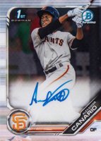 2019 Bowman Chrome Prospects Autographs #CPAAC Alexander Canario Baseball Card
