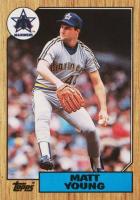 1987 Topps Tiffany #19 Matt Young Baseball Card
