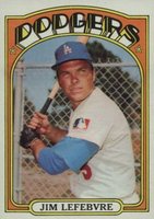 1972 Topps #369 Jim Lefebvre Baseball Card