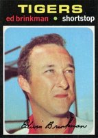 1971 Topps #389 Ed Brinkman Baseball Card