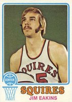 1973 Topps #178 Jim Eakins Basketball Card