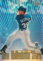 2000 Topps Chrome Millennium Stars #NMS6 Carlos Beltran Refractor Baseball Card