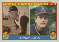 1983 Topps #736 Tommy John Baseball Card