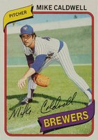 1980 Topps #515 Mike Caldwell Baseball Card