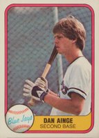 1981 Fleer #418 Danny Ainge Baseball Card
