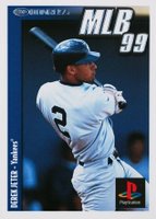 1998 Donruss MLB 99 Sony Playstation #6 Derek Jeter Baseball Card