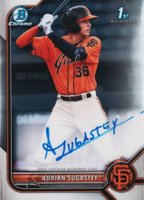 2022 Bowman Chrome Prospect Autographs #CPAAS Adrian Sugastey Baseball Card
