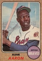 1968 O-Pee-Chee #110 Hank Aaron Baseball Card