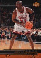 1999 Upper Deck #314 Michael Jordan Checklist-Bronze Basketball Card