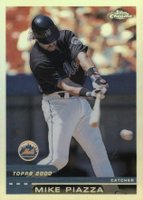 2000 Topps Chrome  #300 Mike Piazza Refractor Baseball Card