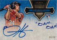 2012 Topps Five Star Active Player Quotable Autograph #BH Bryce Harper Baseball Card