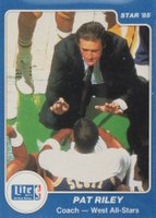 1985 Star Lite #13 Pat Riley Basketball Card
