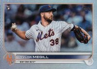 2022 Topps #134 Tylor Megill Rainbow Foil Baseball Card
