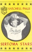1977 Sertoma Stars Puzzle Backs # Satchel Paige Baseball Card