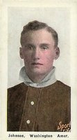 1910 Sporting Life # Walter Johnson Baseball Card