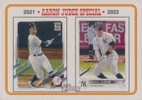 2023 Topps Heritage #4 Aaron Judge Tribute Baseball Card