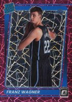 2021 Panini Donruss Optic #185 Franz Wagner Pink Velocity Basketball Card