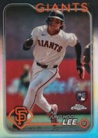 2024 Topps Chrome #201 Jung Hoo Lee Refractor Baseball Card