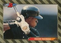 1992 Bowman #551 Frank Thomas Foil Baseball Card