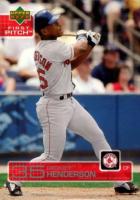 2003 Upper Deck First Pitch #97 Rickey Henderson Baseball Card