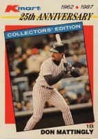 1987 K-Mart #28 Don Mattingly Baseball Card