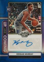 2022 Panini Contenders Optic Up and Coming Autographs #UCAKGM Keegan Murray Blue Basketball Card