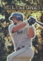 1999 Finest Milestones #M21 Jeff Bagwell Baseball Card
