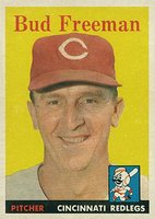 1958 Topps #27 Bud Freeman Baseball Card