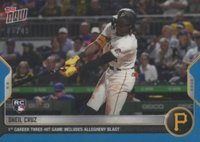 2022 Topps Now #848 Oneil Cruz Blue Baseball Card