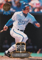 1993 Leaf Heading for the Hall #7 George Brett Baseball Card