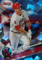 2017 Bowman's Best #25 Mike Trout Atomic Refractor Baseball Card