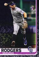 2019 Topps Update  #US299 Brendan Rodgers Throwing-Black Baseball Card