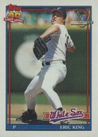 1991 Topps Desert Shield #121 Eric King Baseball Card