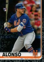 2019 Topps #475 Pete Alonso Black Baseball Card