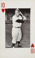 1962 Pittsburgh Exhibits # Yogi Berra 10 of Hearts Baseball Card