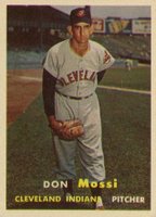 1957 Topps #8 Don Mossi Baseball Card