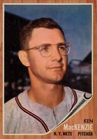 1962 Topps #421 Ken MacKenzie Baseball Card