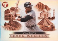 2023 Topps Pristine 7 Wonders #7W7 Willie Mays Baseball Card