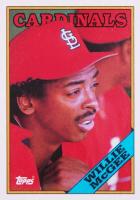 1988 Topps #160 Willie McGee Baseball Card