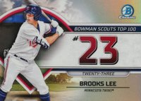 2023 Bowman Scouts' Top 100 #BTP23 Brooks Lee Baseball Card