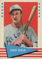1961 Fleer #35 Goose Goslin Baseball Card