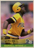 1984 Donruss #508 Marvell Wynne Baseball Card