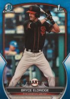 2023 Bowman Draft #BDC107 Bryce Eldridge Chrome-Blue Baseball Card