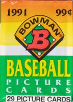 1991 Bowman #CP Cello Pack Baseball Card