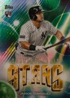 2024 Topps Update Stratospheric Stars #SS9 Jasson Dominguez Baseball Card