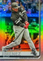 2019 Topps Update  #US243 Eloy Jimenez Rainbow Foil Baseball Card