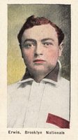 1910 Sporting Life # Tex Erwin Baseball Card
